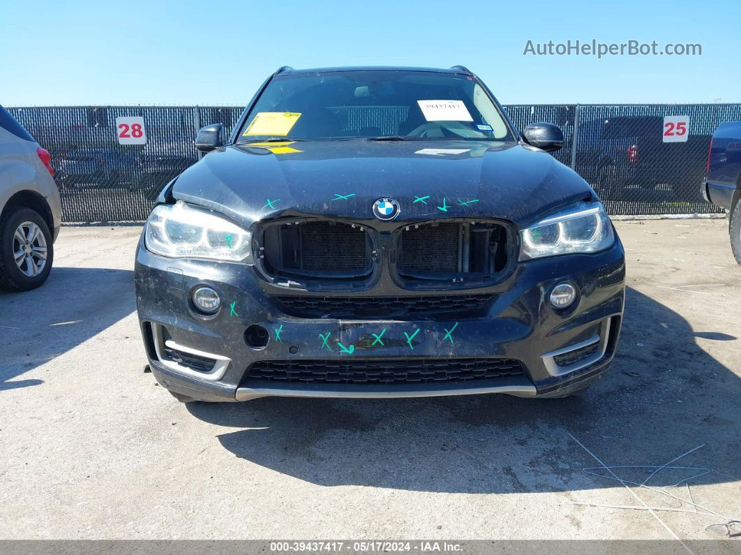 2015 Bmw X5 Xdrive35i Черный vin: 5UXKR0C53F0P09986