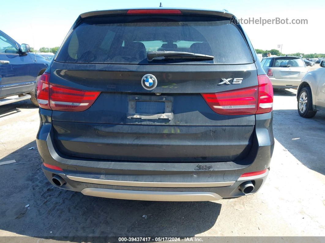 2015 Bmw X5 Xdrive35i Black vin: 5UXKR0C53F0P09986