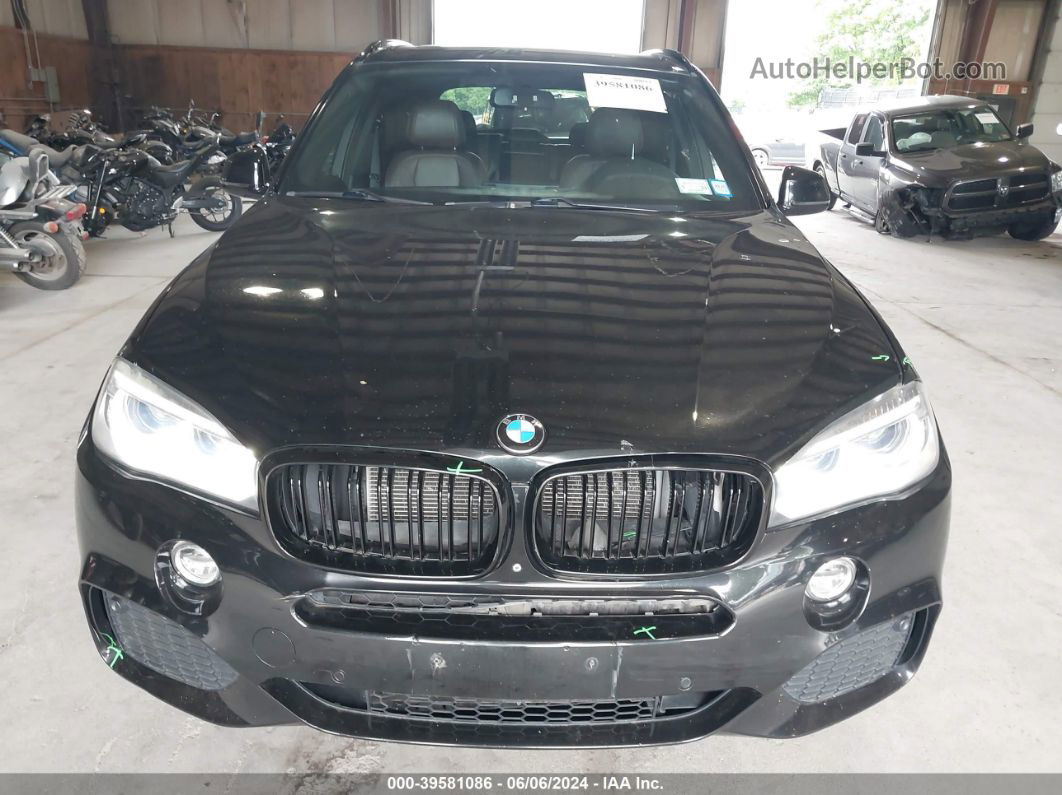 2015 Bmw X5 Xdrive35i Black vin: 5UXKR0C53F0P11558