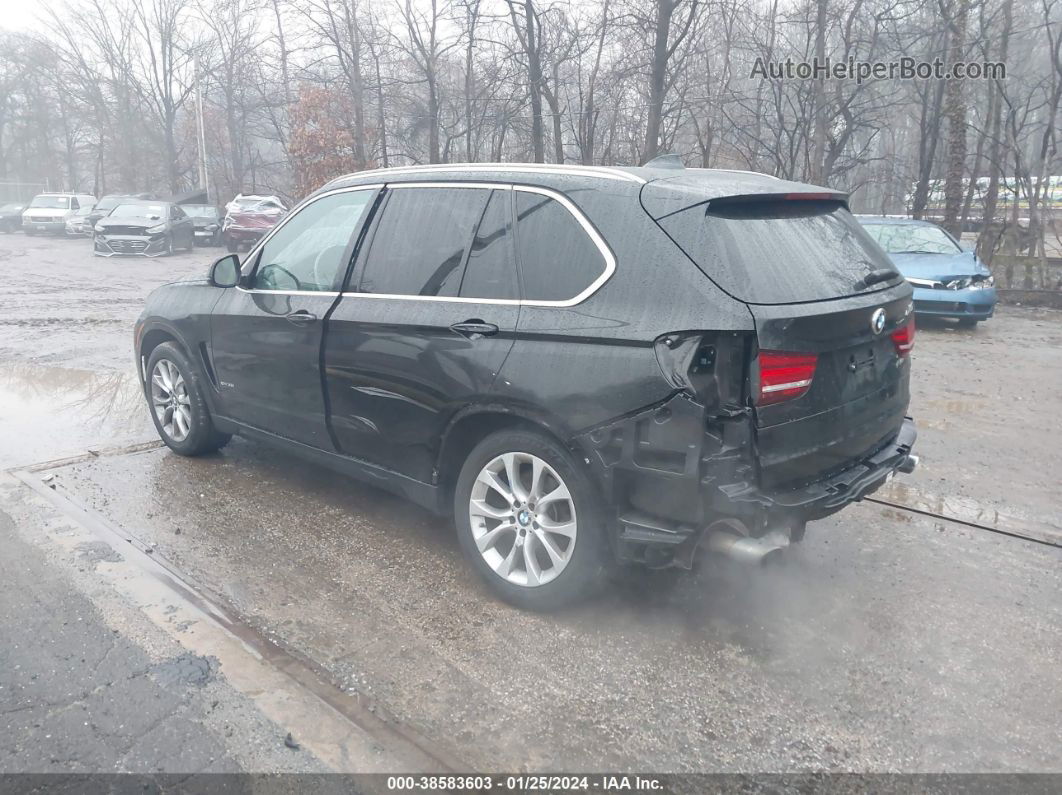 2015 Bmw X5 Xdrive35i Black vin: 5UXKR0C53F0P14816