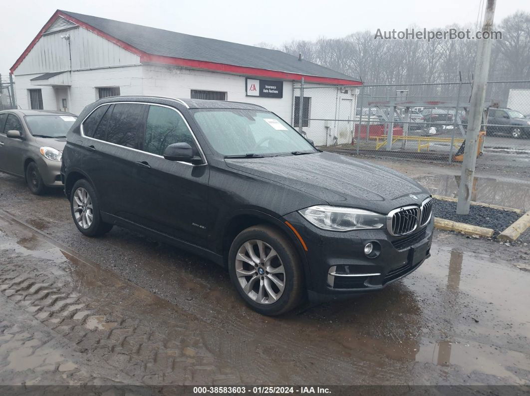 2015 Bmw X5 Xdrive35i Black vin: 5UXKR0C53F0P14816