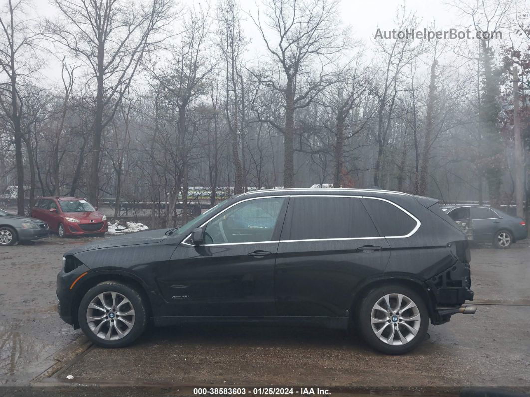 2015 Bmw X5 Xdrive35i Черный vin: 5UXKR0C53F0P14816