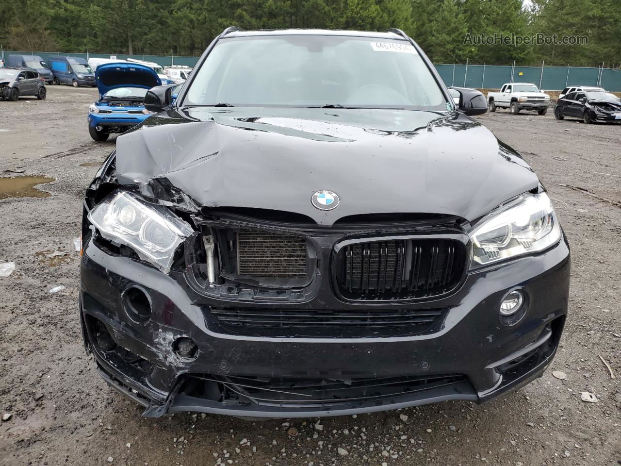 2014 Bmw X5 Xdrive35i Черный vin: 5UXKR0C54E0K45539