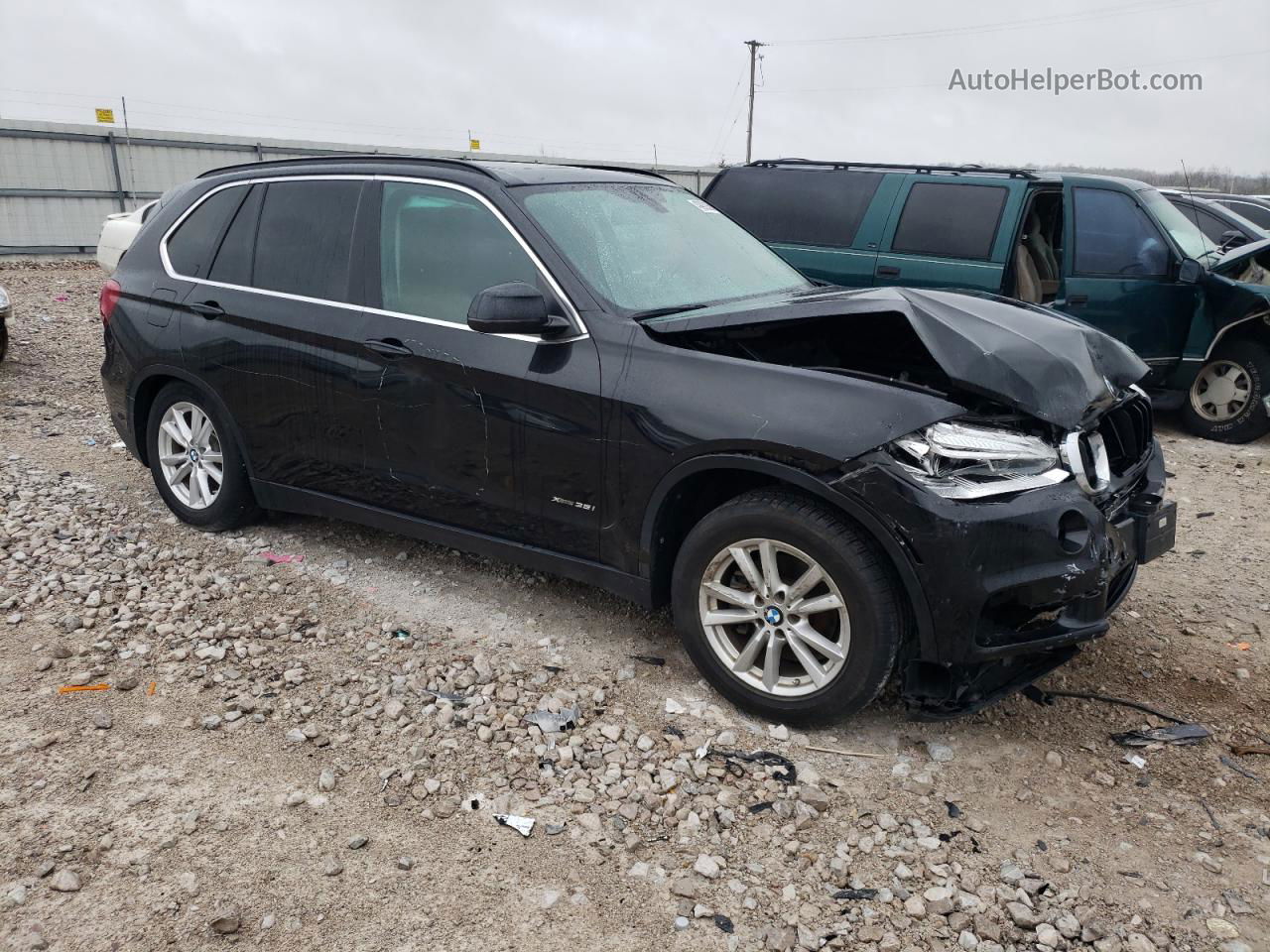 2015 Bmw X5 Xdrive35i Черный vin: 5UXKR0C54F0K67221