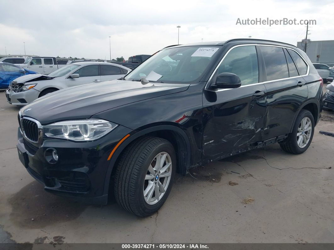 2015 Bmw X5 Xdrive35i Black vin: 5UXKR0C54F0K70460