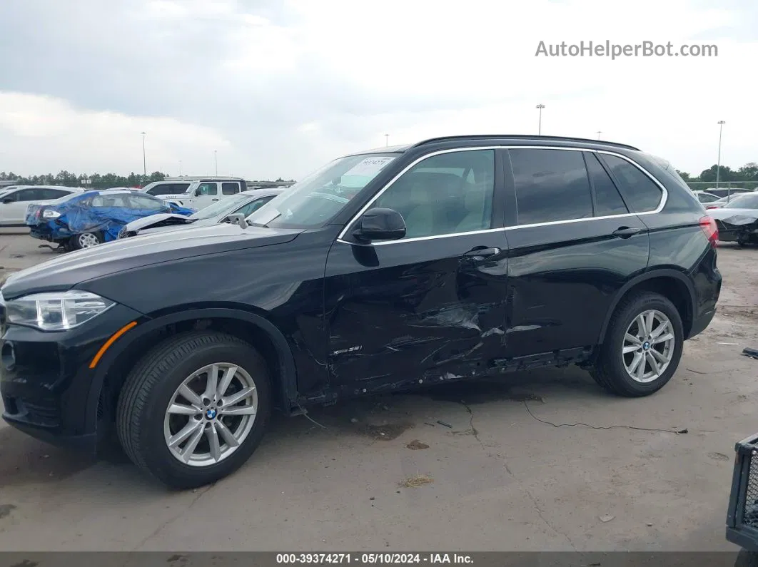 2015 Bmw X5 Xdrive35i Черный vin: 5UXKR0C54F0K70460