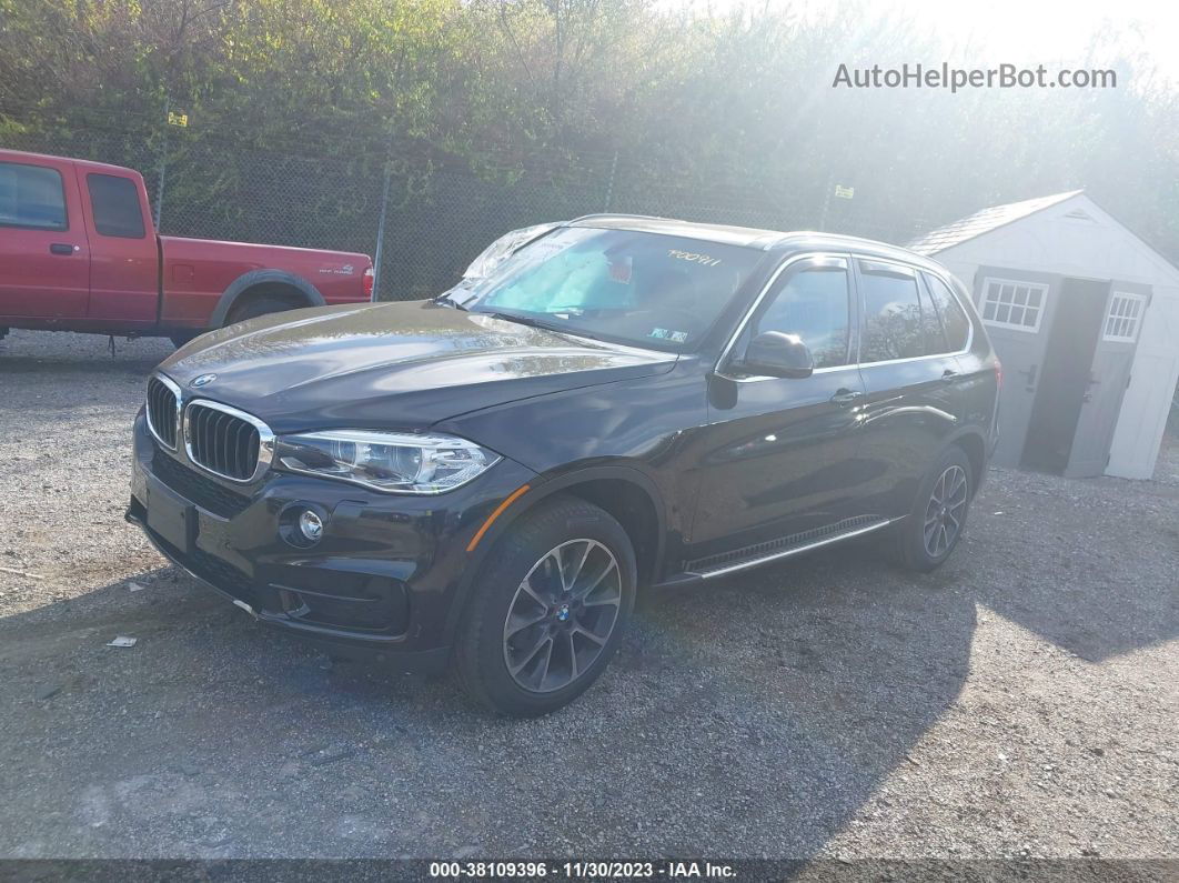 2015 Bmw X5 Xdrive35i Black vin: 5UXKR0C54F0P00911