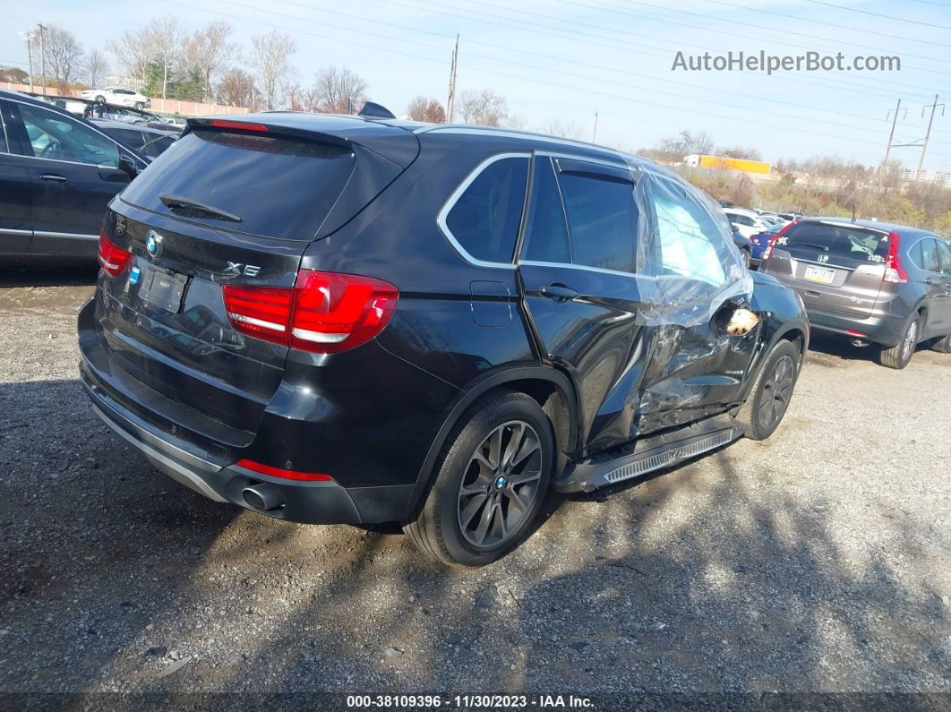 2015 Bmw X5 Xdrive35i Black vin: 5UXKR0C54F0P00911