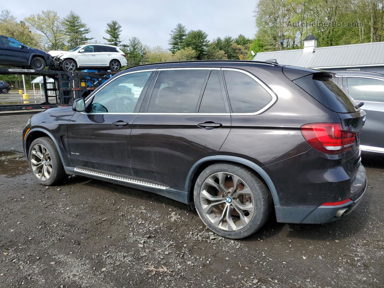 2015 Bmw X5 Xdrive35i Black vin: 5UXKR0C54F0P04022