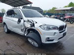 2015 Bmw X5 Xdrive35i White vin: 5UXKR0C54F0P11374