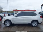 2015 Bmw X5 Xdrive35i White vin: 5UXKR0C54F0P11374