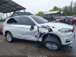 2015 Bmw X5 Xdrive35i White vin: 5UXKR0C54F0P11374