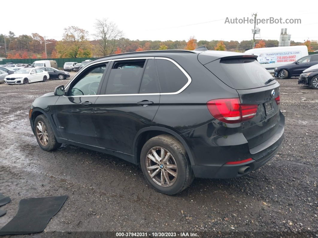 2015 Bmw X5 Xdrive35i Black vin: 5UXKR0C54F0P12976