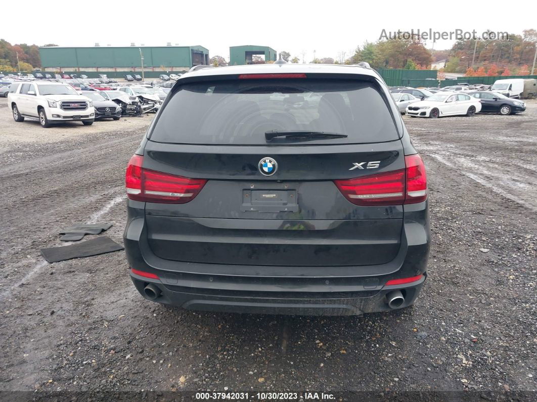 2015 Bmw X5 Xdrive35i Черный vin: 5UXKR0C54F0P12976