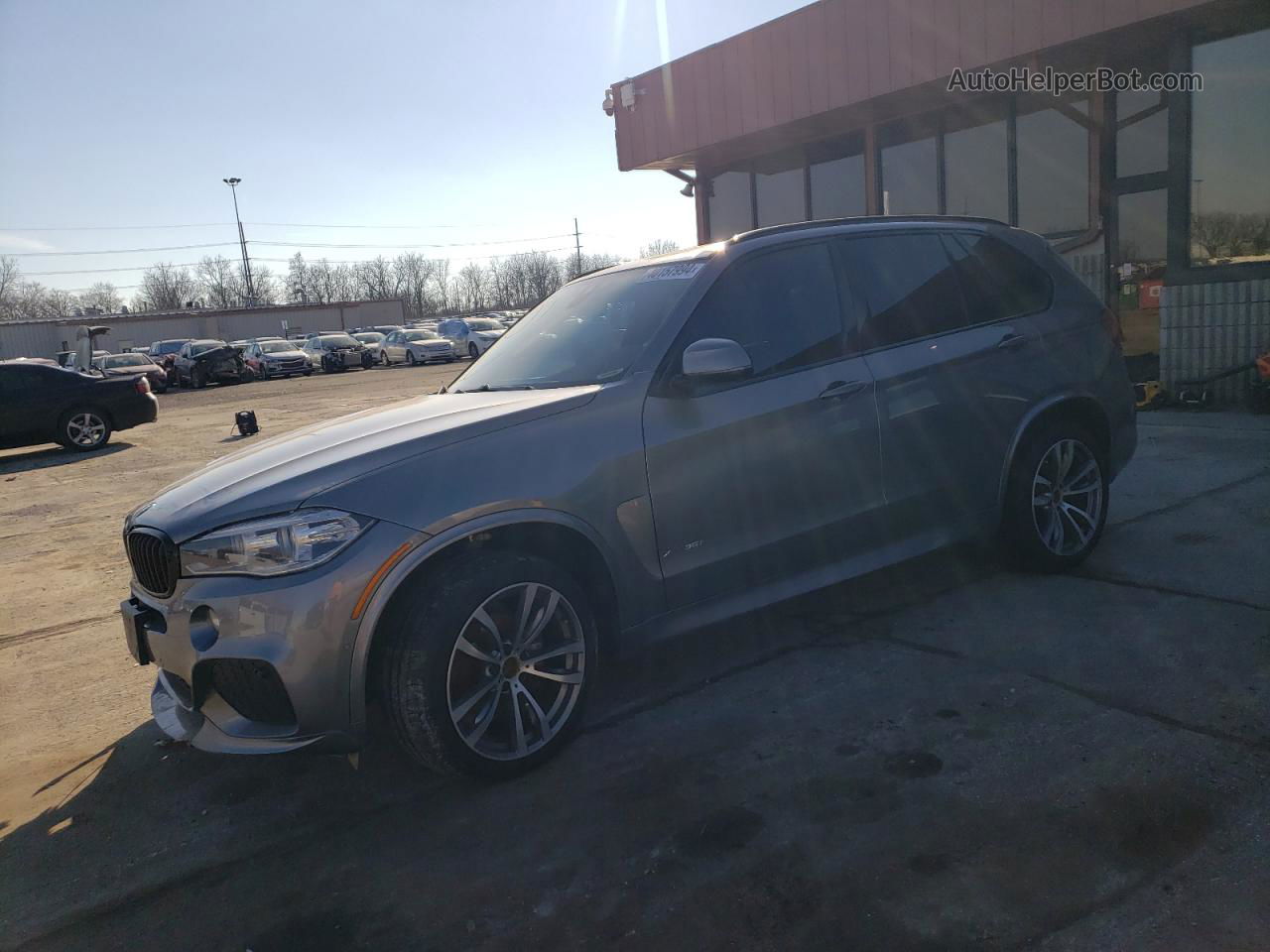 2016 Bmw X5 Xdrive35i Серый vin: 5UXKR0C54G0P33568