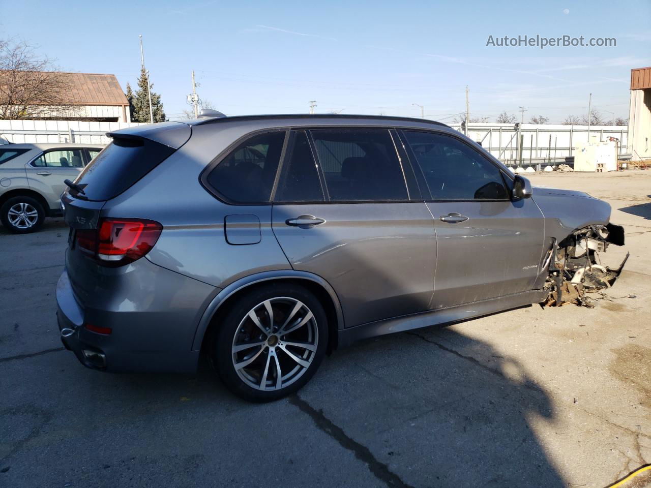 2016 Bmw X5 Xdrive35i Gray vin: 5UXKR0C54G0P33568