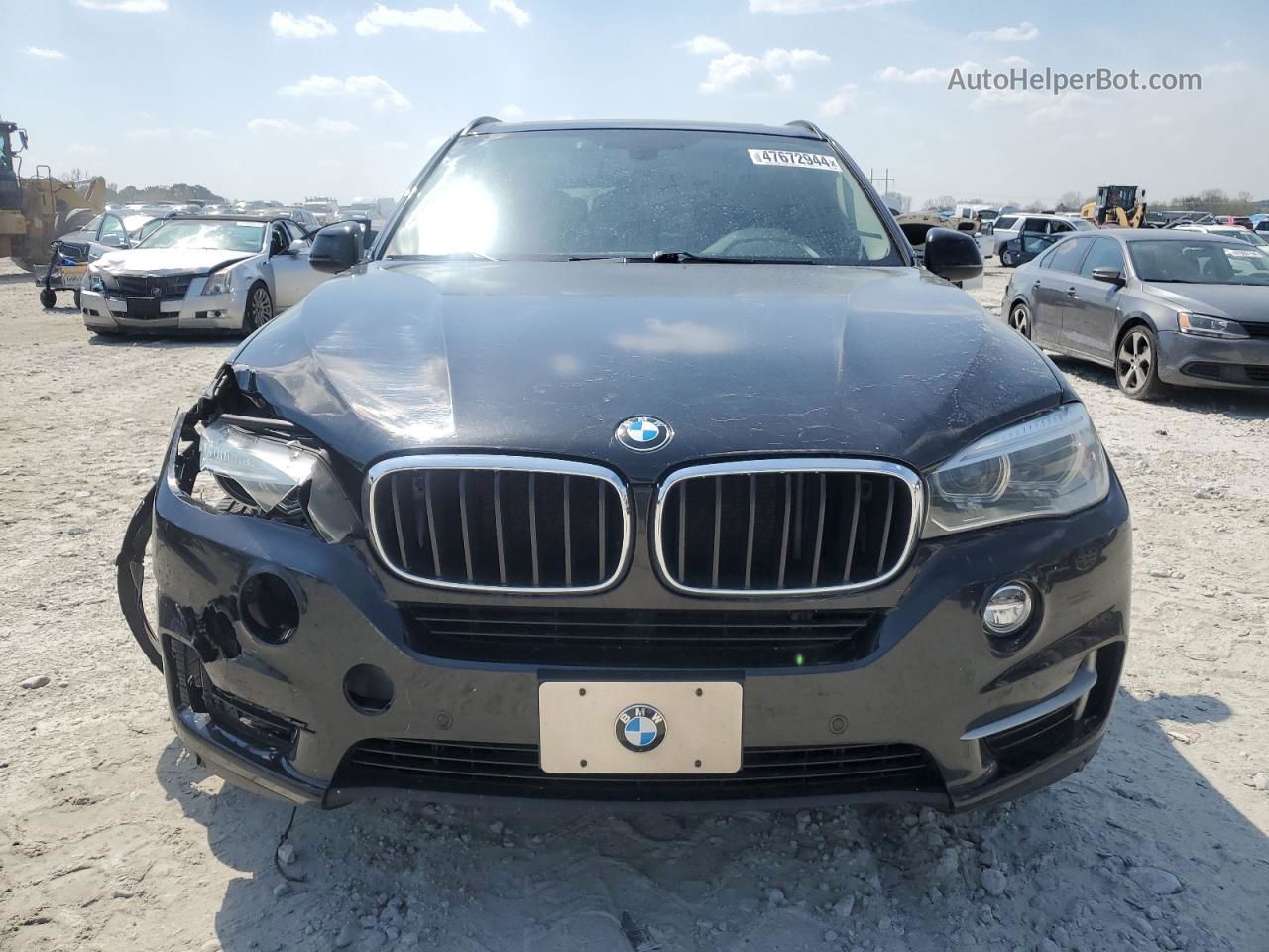 2014 Bmw X5 Xdrive35i Black vin: 5UXKR0C55E0C25299