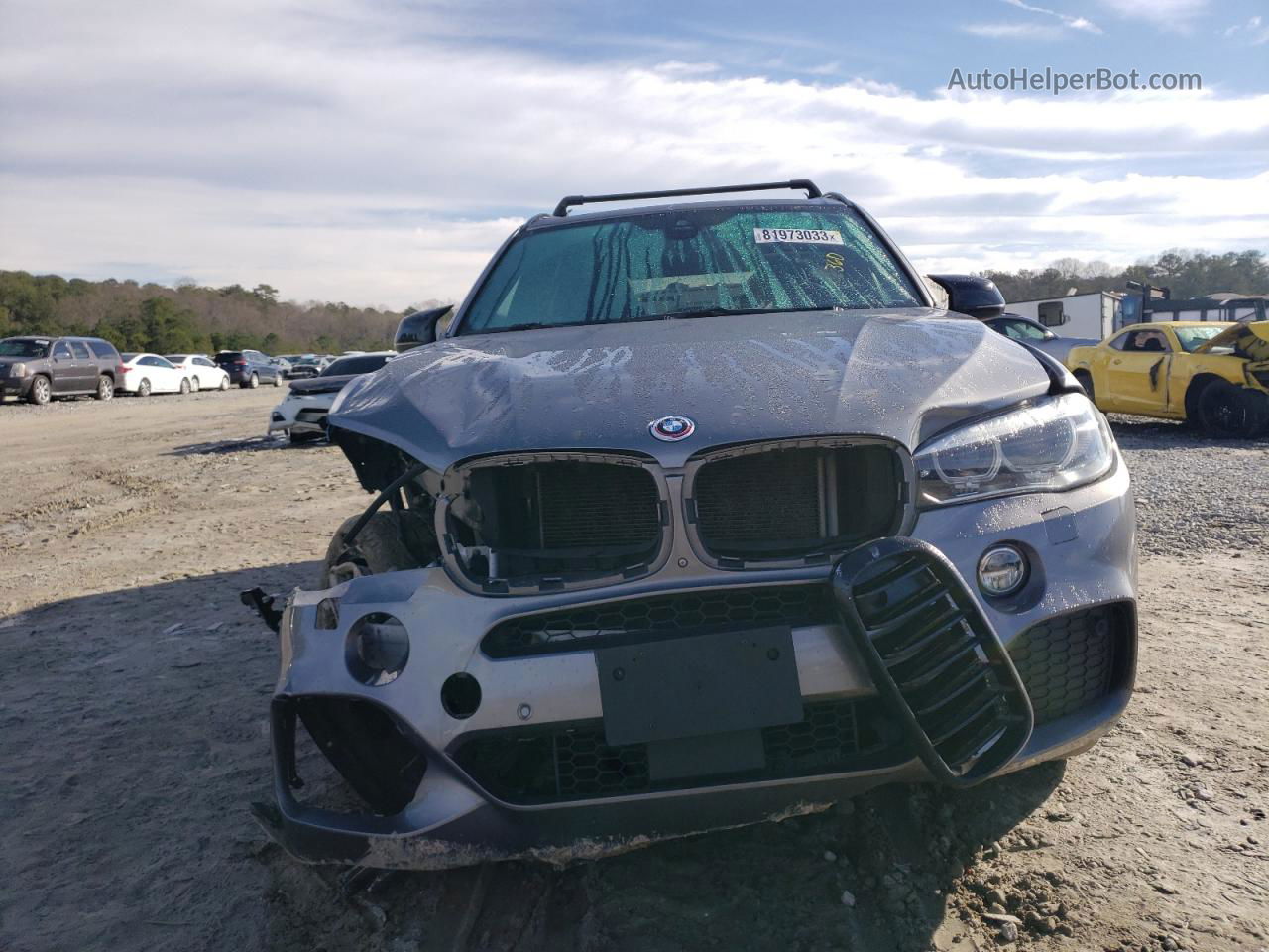 2014 Bmw X5 Xdrive35i Gray vin: 5UXKR0C55E0H15757