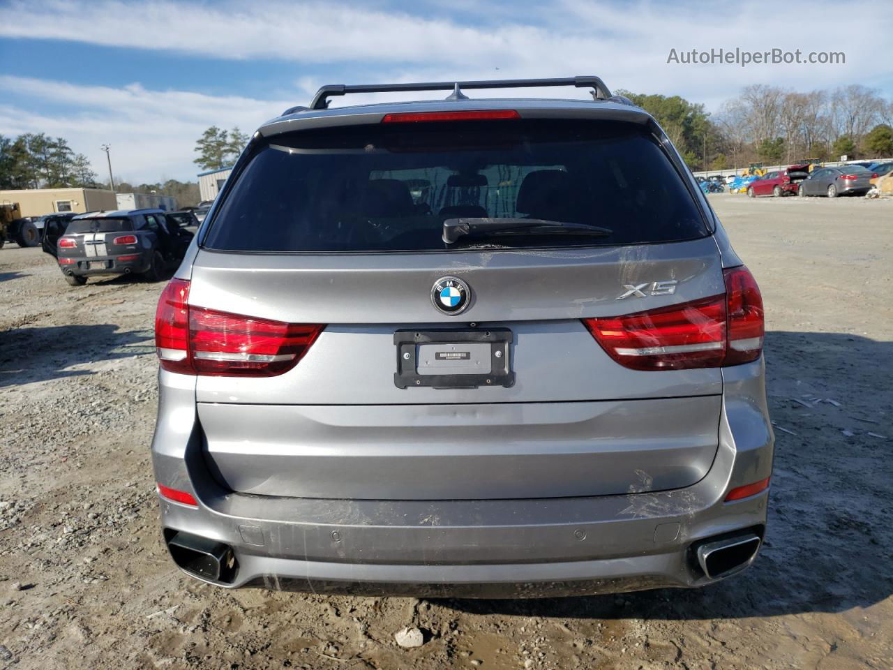 2014 Bmw X5 Xdrive35i Gray vin: 5UXKR0C55E0H15757