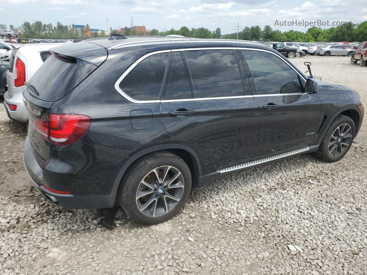 2014 Bmw X5 Xdrive35i Black vin: 5UXKR0C55E0H19047