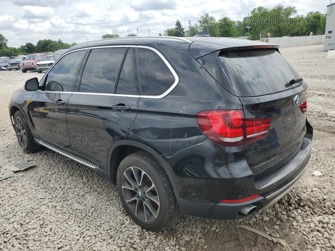 2014 Bmw X5 Xdrive35i Black vin: 5UXKR0C55E0H19047