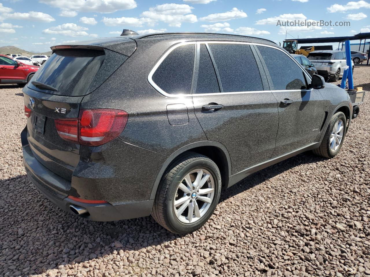 2014 Bmw X5 Xdrive35i Black vin: 5UXKR0C55E0K43024