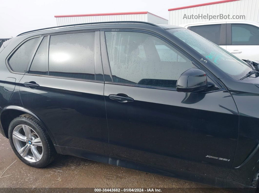 2014 Bmw X5 Xdrive35i Black vin: 5UXKR0C55E0K51768