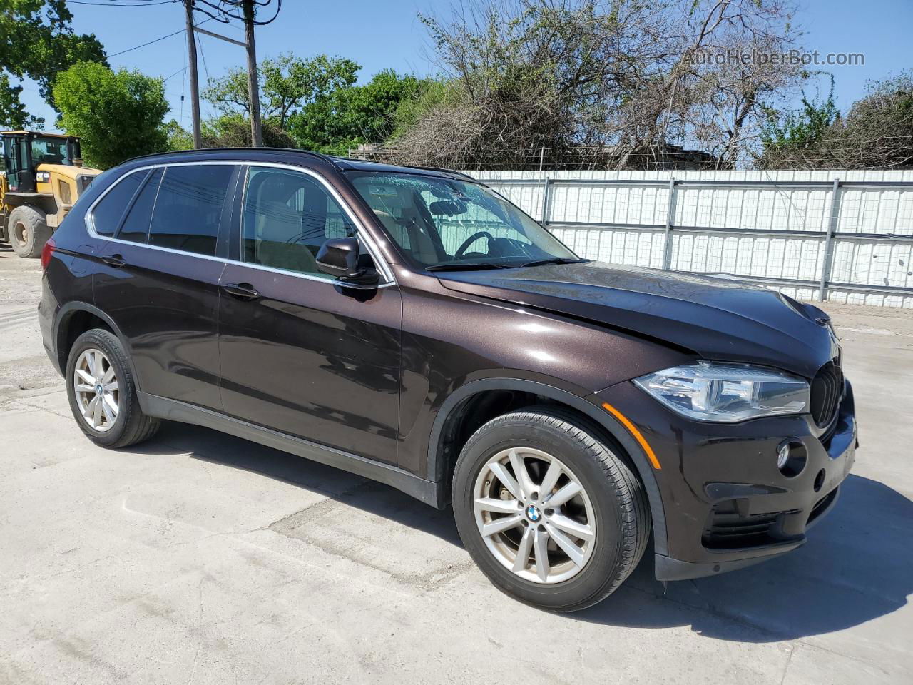 2015 Bmw X5 Xdrive35i Черный vin: 5UXKR0C55F0K55983