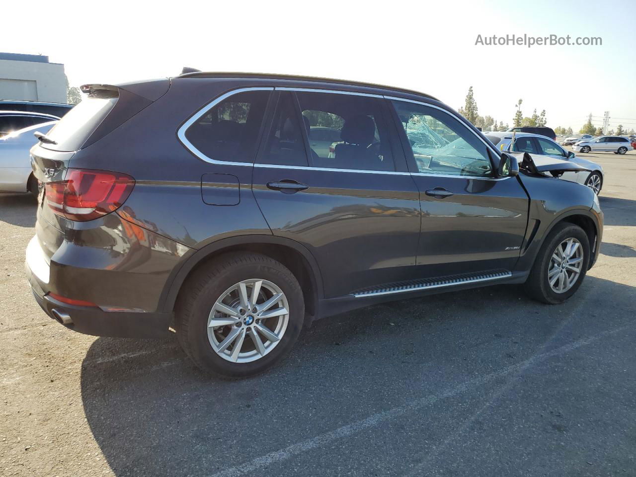 2015 Bmw X5 Xdrive35i Charcoal vin: 5UXKR0C55F0K68927