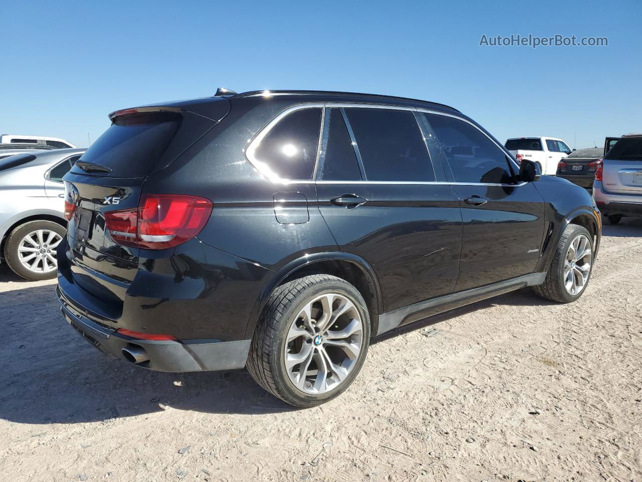 2015 Bmw X5 Xdrive35i Black vin: 5UXKR0C55F0K70502