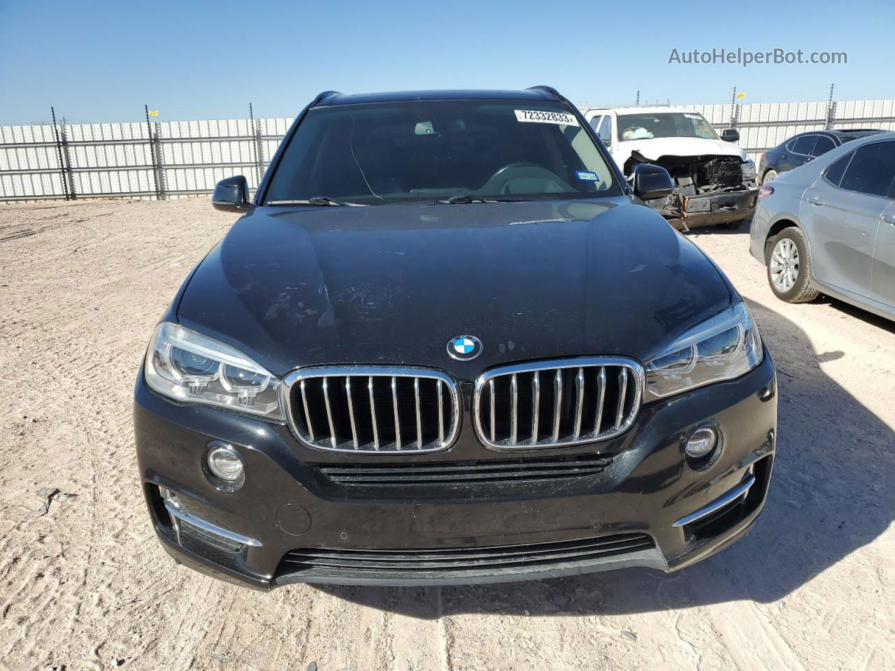 2015 Bmw X5 Xdrive35i Черный vin: 5UXKR0C55F0K70502