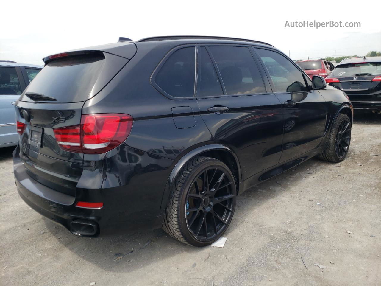 2015 Bmw X5 Xdrive35i Черный vin: 5UXKR0C55F0P00285