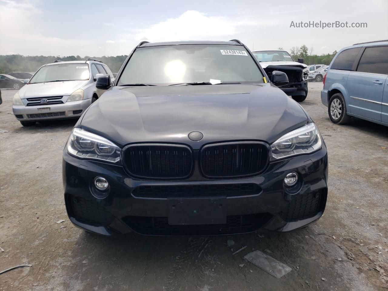 2015 Bmw X5 Xdrive35i Черный vin: 5UXKR0C55F0P00285