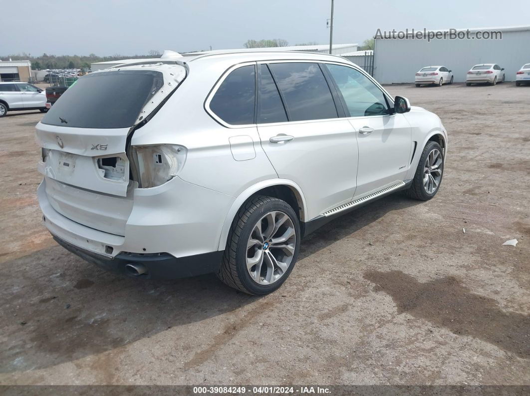 2015 Bmw X5 Xdrive35i White vin: 5UXKR0C55F0P03123