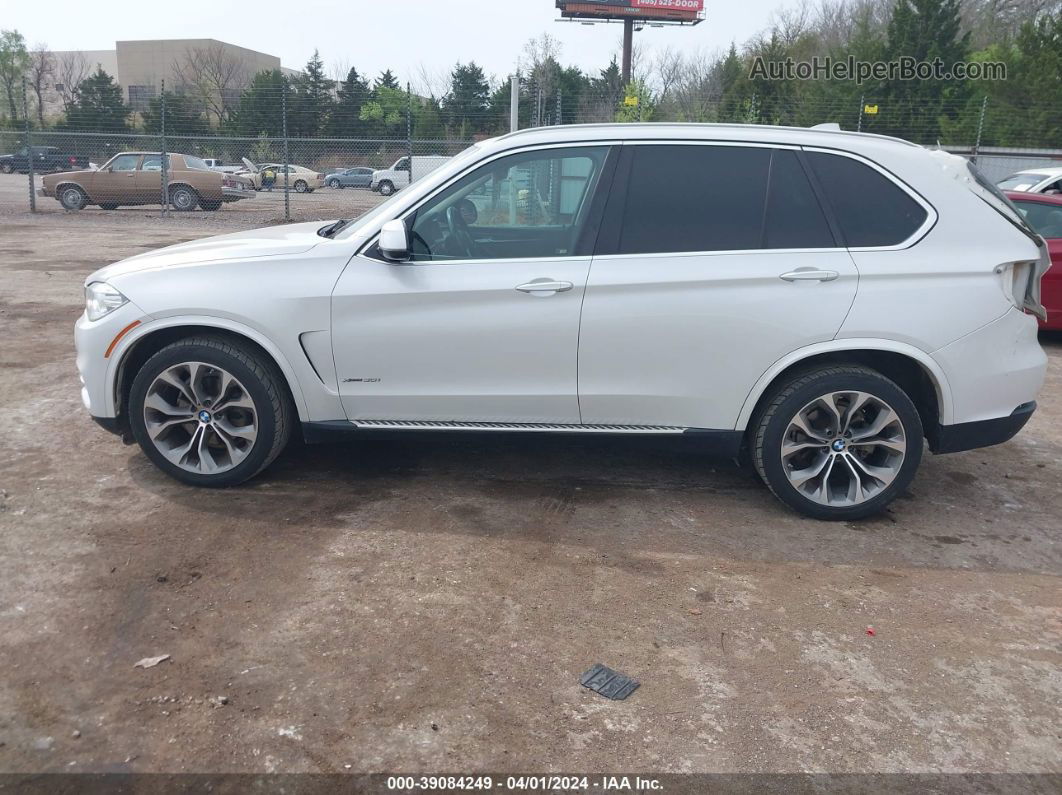 2015 Bmw X5 Xdrive35i White vin: 5UXKR0C55F0P03123