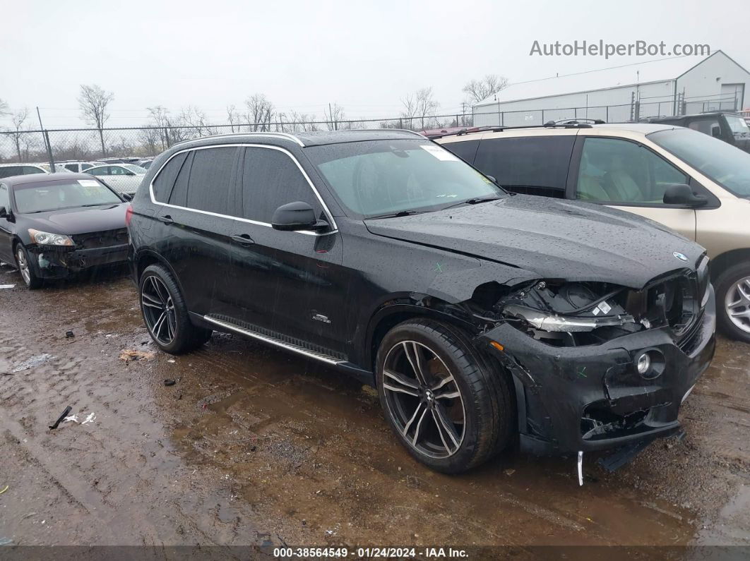 2015 Bmw X5 Xdrive35i Black vin: 5UXKR0C55F0P06619