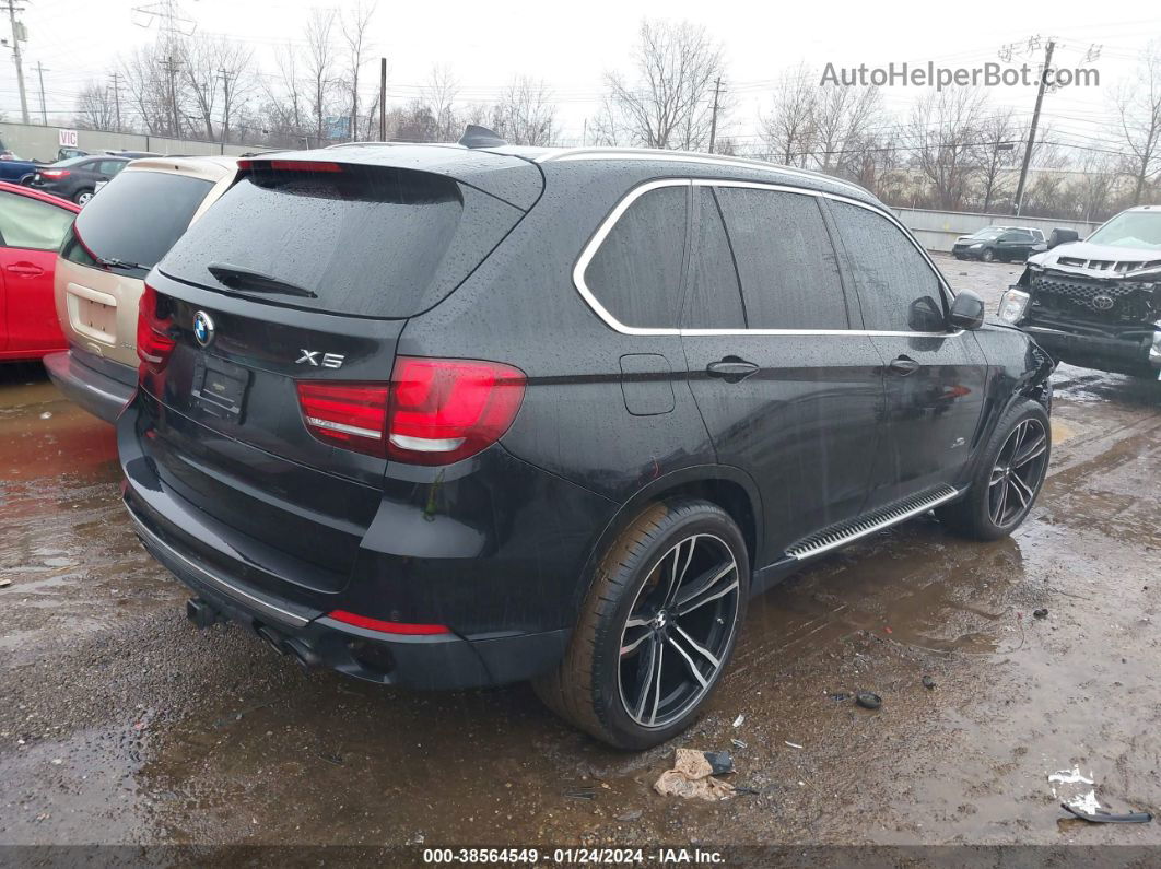 2015 Bmw X5 Xdrive35i Black vin: 5UXKR0C55F0P06619