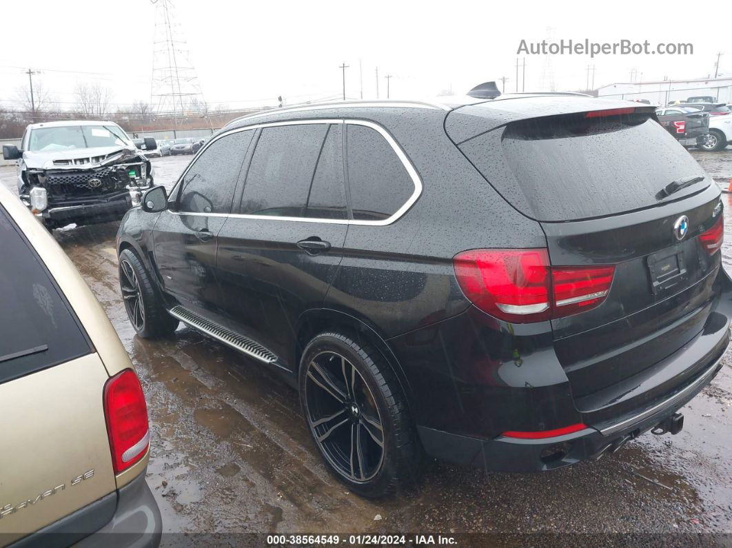 2015 Bmw X5 Xdrive35i Black vin: 5UXKR0C55F0P06619