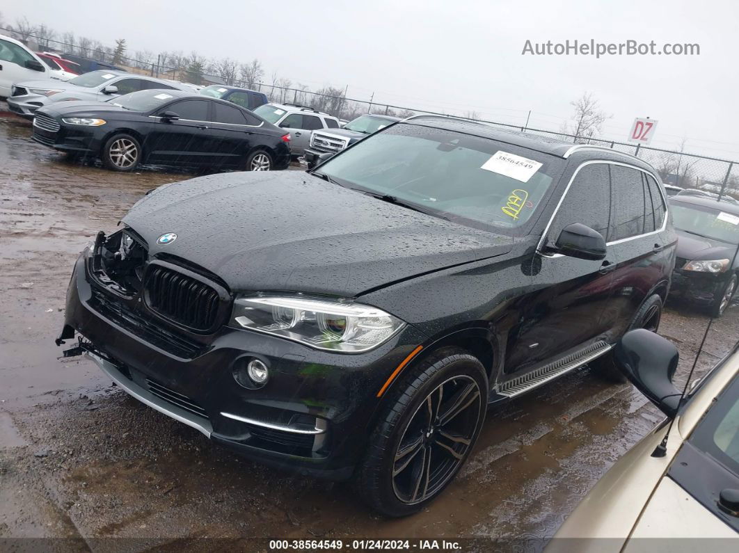 2015 Bmw X5 Xdrive35i Black vin: 5UXKR0C55F0P06619