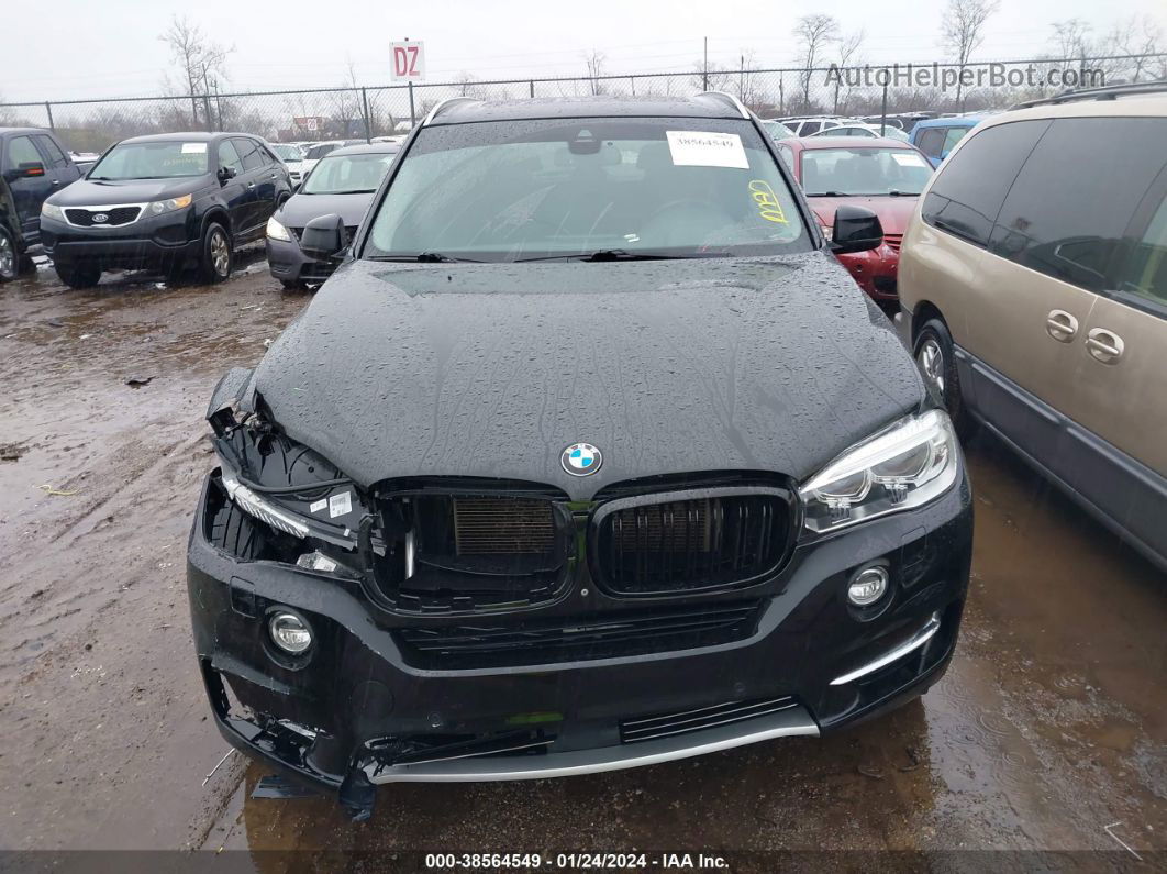 2015 Bmw X5 Xdrive35i Black vin: 5UXKR0C55F0P06619