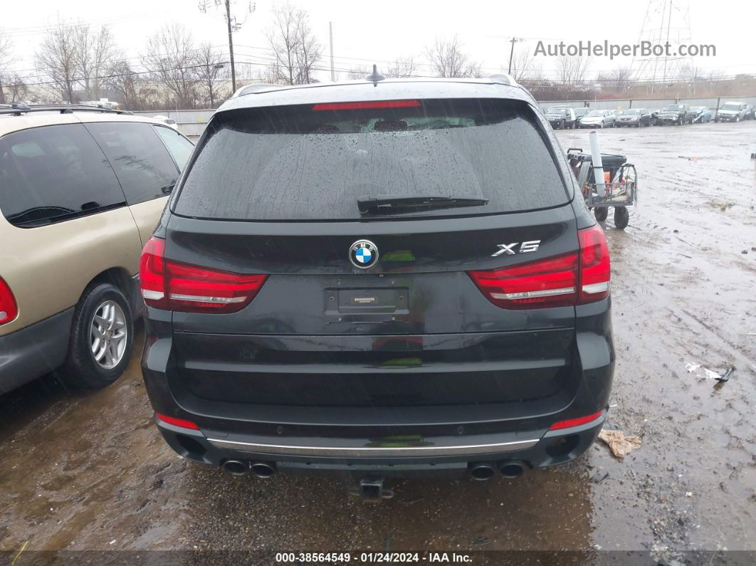 2015 Bmw X5 Xdrive35i Black vin: 5UXKR0C55F0P06619