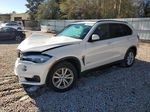 2015 Bmw X5 Xdrive35i White vin: 5UXKR0C55F0P08550