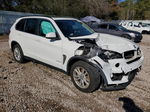 2015 Bmw X5 Xdrive35i White vin: 5UXKR0C55F0P08550