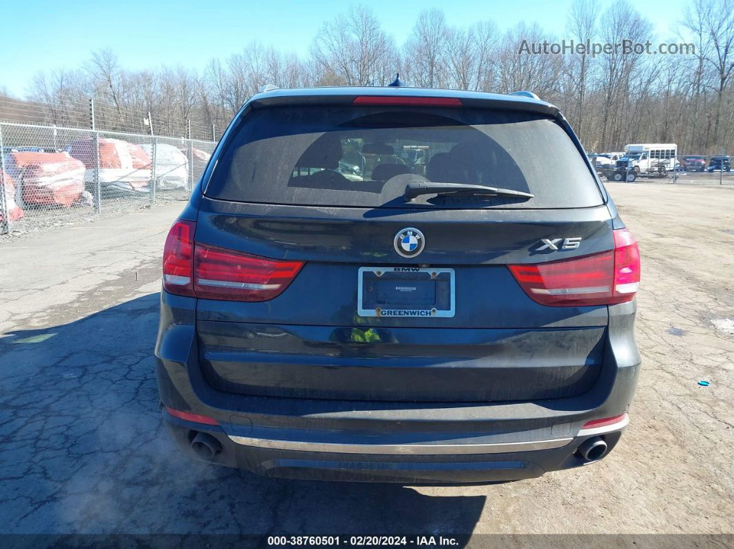 2016 Bmw X5 Xdrive35i Black vin: 5UXKR0C55G0P27830