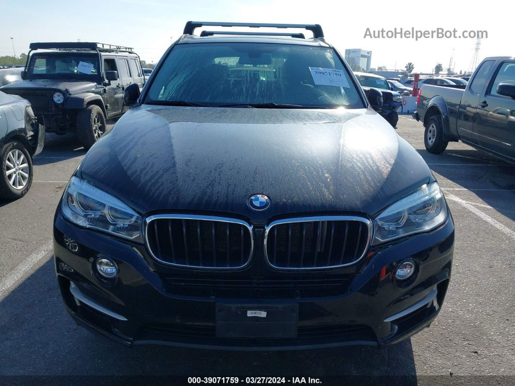 2016 Bmw X5 Xdrive35i Black vin: 5UXKR0C55G0U08606