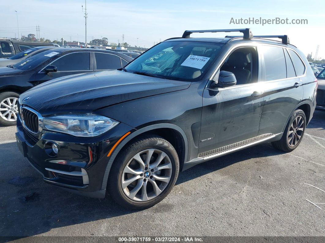 2016 Bmw X5 Xdrive35i Black vin: 5UXKR0C55G0U08606