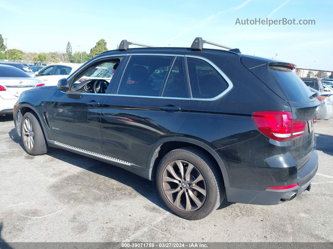 2016 Bmw X5 Xdrive35i Black vin: 5UXKR0C55G0U08606