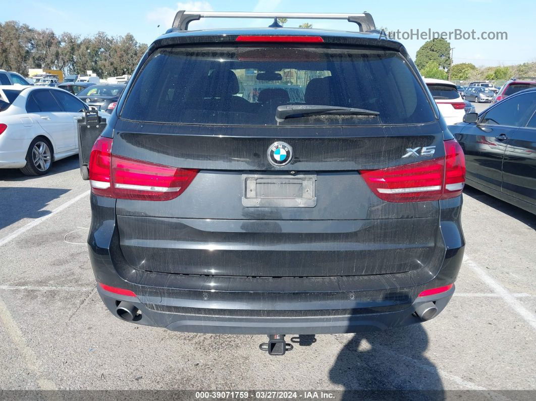 2016 Bmw X5 Xdrive35i Black vin: 5UXKR0C55G0U08606