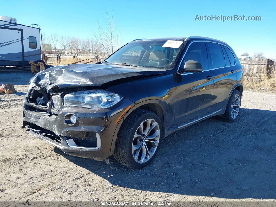 2014 Bmw X5 Xdrive35i Black vin: 5UXKR0C56E0H17145