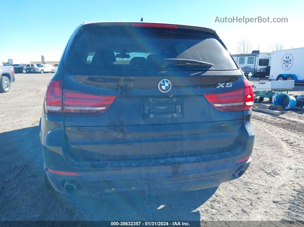 2014 Bmw X5 Xdrive35i Black vin: 5UXKR0C56E0H17145